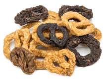 Load image into Gallery viewer, Doggy Three-Meat Pretzel Treats