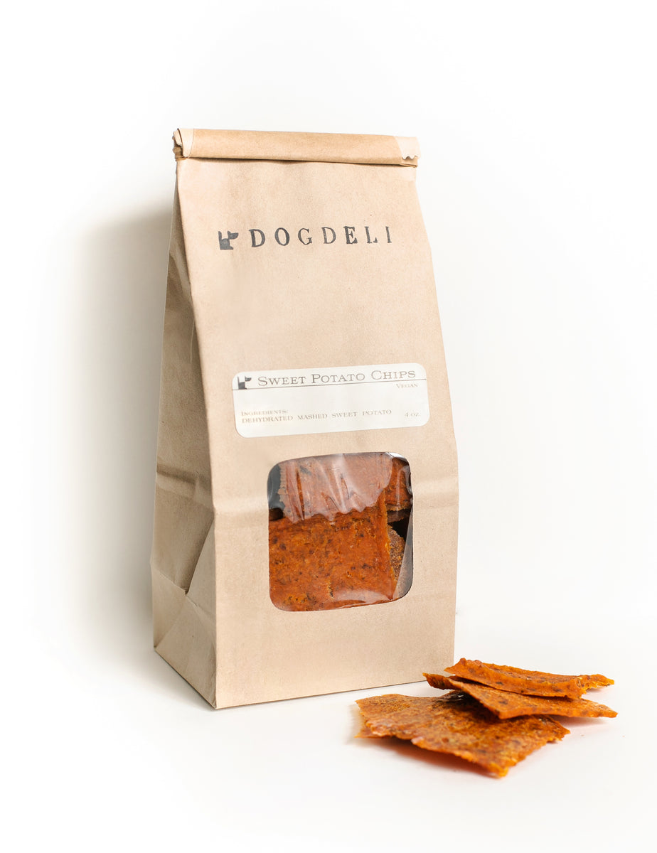 Dehydrated Sweet Potato Chips For Dogs DOGDELI